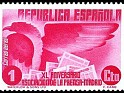 Spain 1936 Press Association 1 CTO Carmin Edifil 711